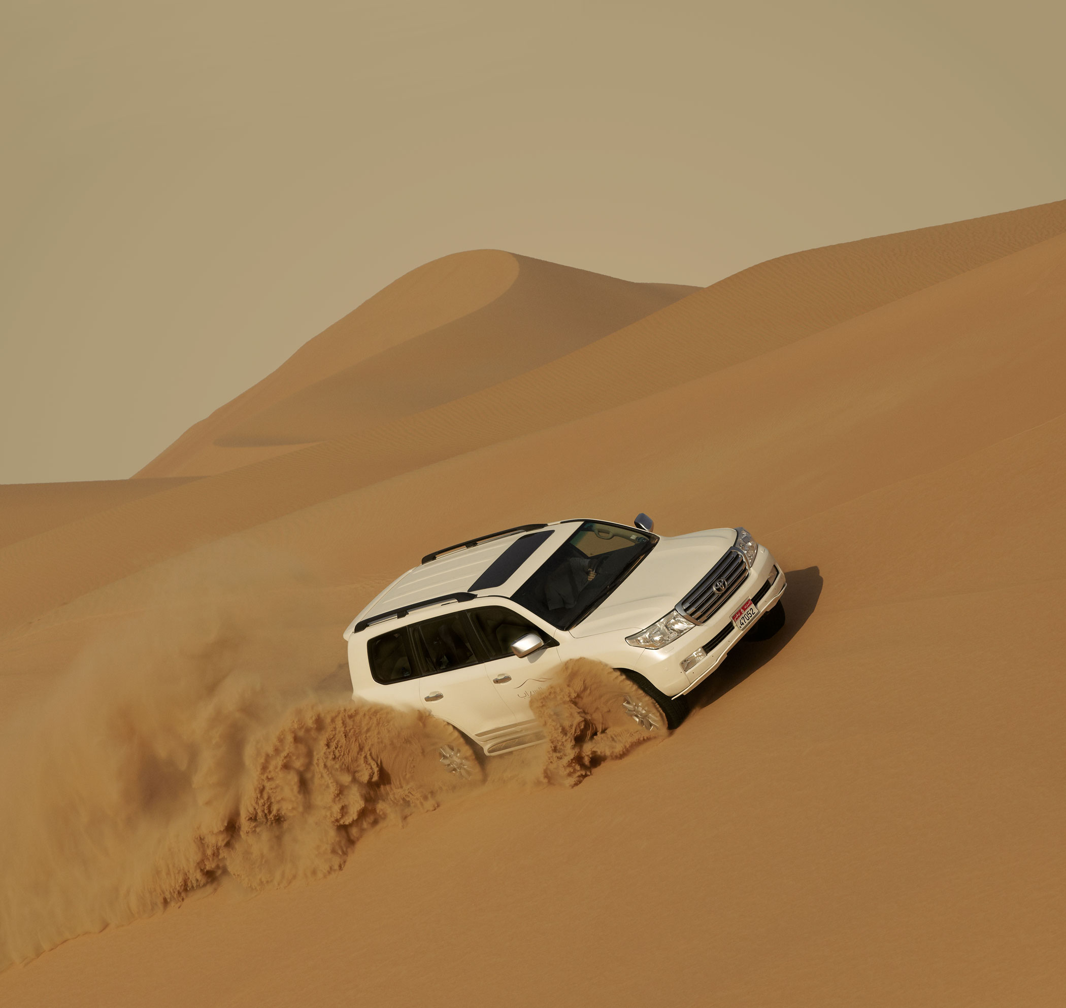 Dune bashing