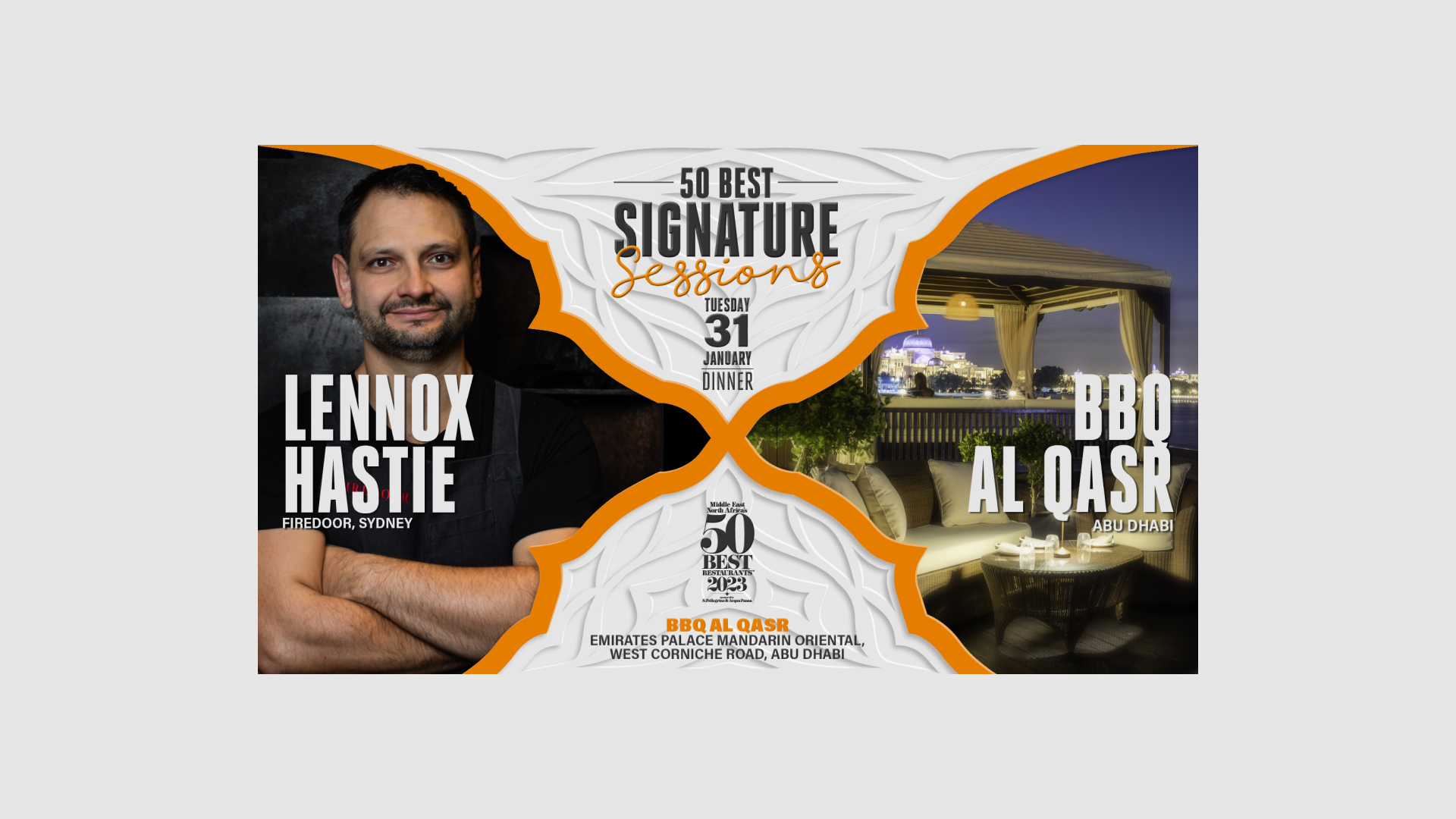 Lennox Hastie – BBQ Al Qasr