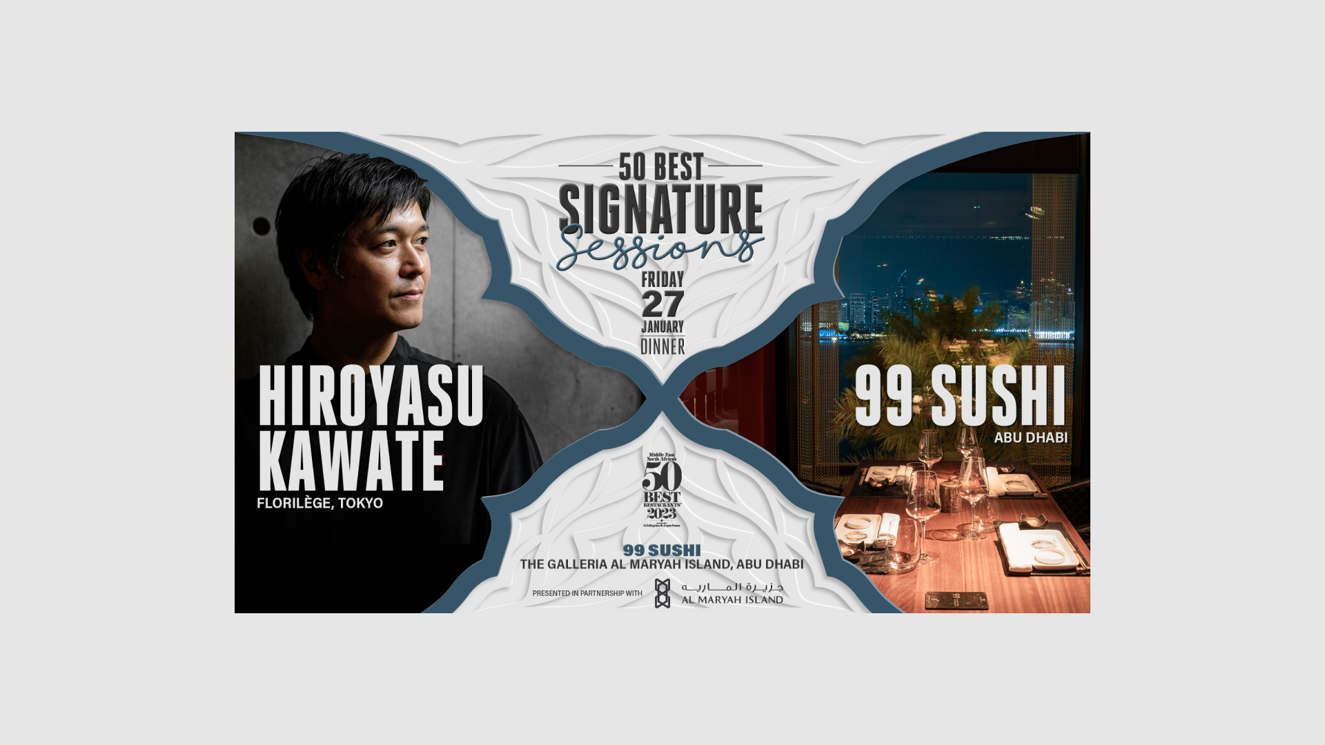 Hiroyasu Kawate – 99 Sushi