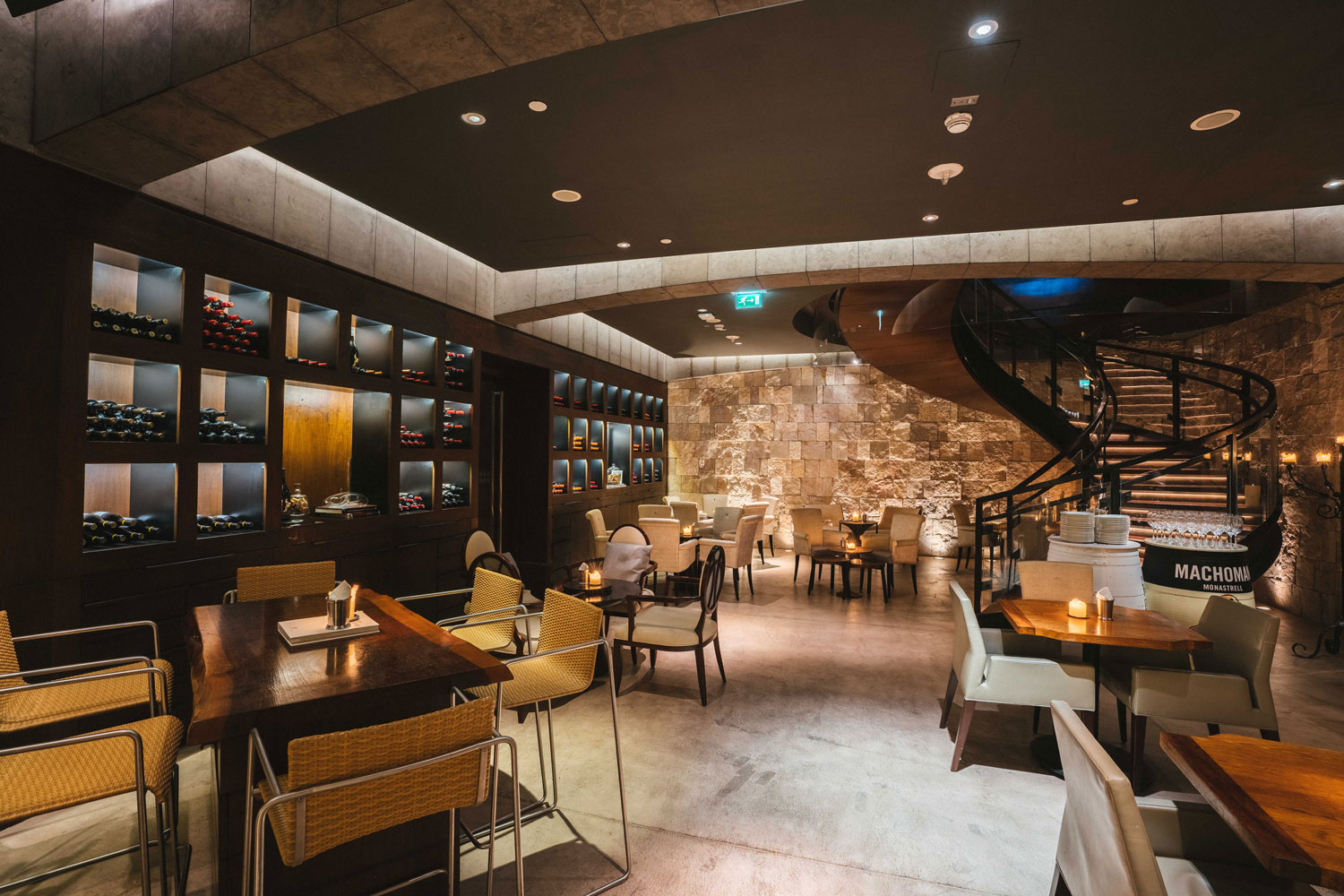 Ristorante nell'area del SeaWorld Abu Dhabi e Al Maryah Island