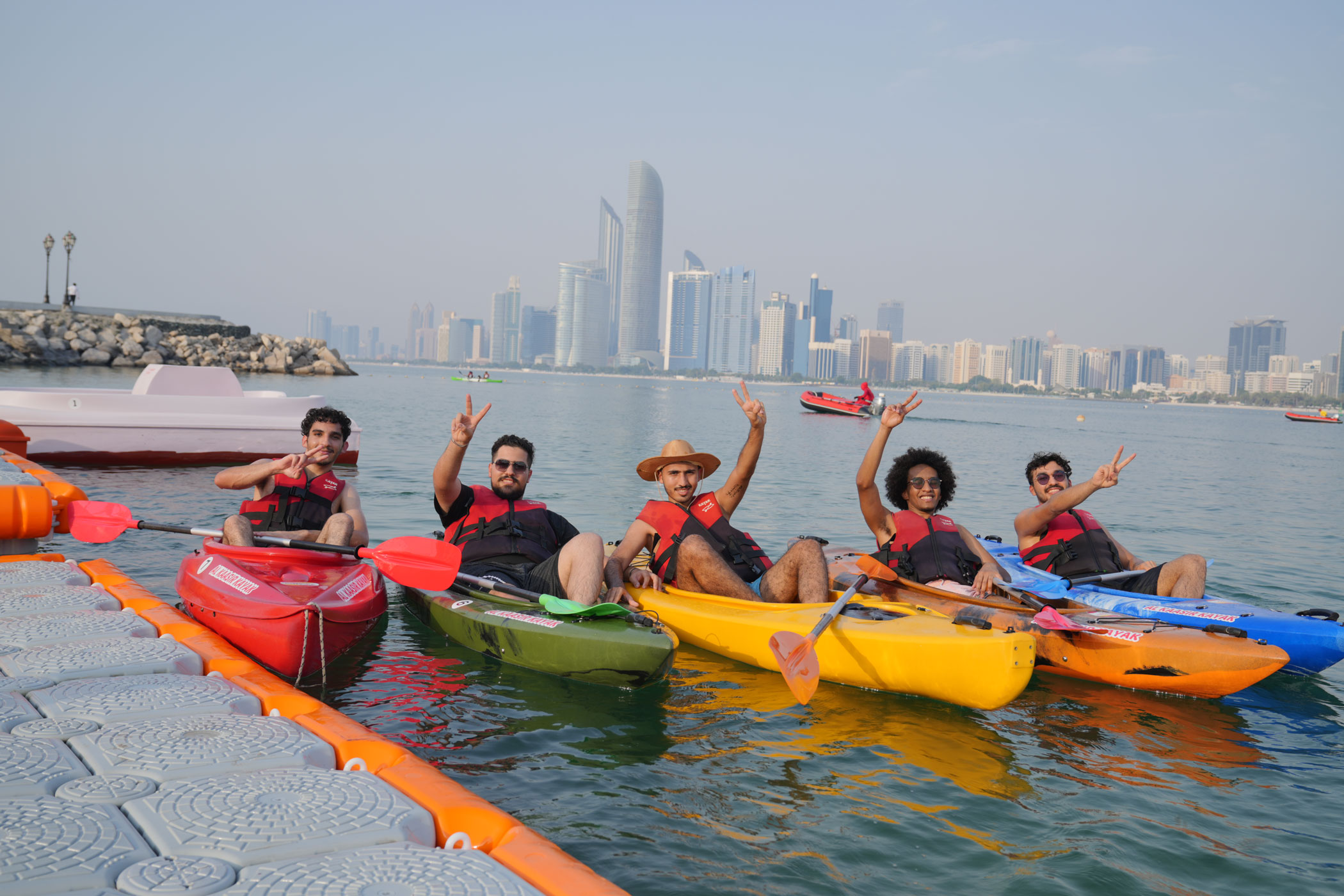 Unique kayaking experience in the heart of Abu Dhabi